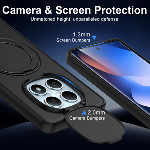 Funda Magnética Híbrida para Teléfono Redmi <span class=keywords><strong>Note</strong></span> 15 14 Pro, Protección Total, Soporte para Coche, Funda para Teléfono Móvil Redmi 15c - Product Image 3