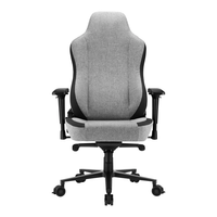 Chaise de jeu exécutive moderne, chaise ergonomique pour PC avec mousse moulée 360° °   Siège pivotant et base en aluminium pour salles de jeux de luxe