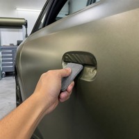 Film de protection de voiture PPF personnalisé en gros, film de changement de couleur, vert thé métallisé mat, pour voitures de luxe