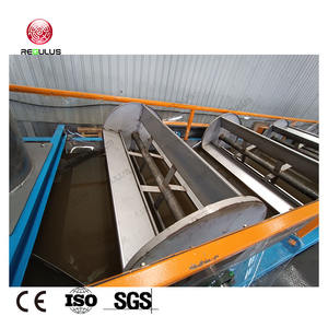 Produits en plastique PP sac T-shirt en plastique HDPE recyclage convoyeur à bande automatique alimentation concassage lavage asséchage ligne de la machine - Product Image 6
