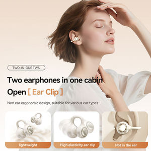 Écouteurs TWS M165 OWS Open Ear avec haut-parleur 12 mm, sans fil, avec lumière LED, charge Type C, commande tactile, écouteurs sportifs - Product Image 3