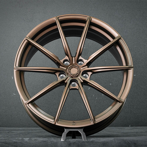 Bronze Forged Wheel 17" 18" 19" 20" 21" 22" 5x100 5x105 5x108 5x110 5x112 5x114.3 5x120 5x127 5x130 Custom Car Wheels - Product Image 3