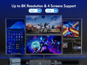 Geekom IT12ミニコンピュータミニPC I712650-321T DDDR4 32G SSD 1テラバイト<span class=keywords><strong>Windows</strong></span> 11 Pro HDMI UHDグラフィックスサポートWiFi 6E BT 5.2ミニPC - Product Image 3