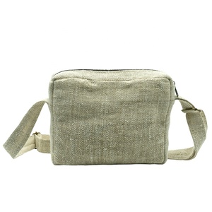 Shoulder Bag Hemp Messenger Gadgets Bags Bolsas Ecologicas Himalayan Hemp Custom Design Premium Quality 100% Handmade in Nepal - Product Image 3