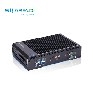 Nieuwe Intel Core I3 I5 I7 Fanless Pc Ondersteunt 4K Triple Display 2xhd-mi Dp Win11/Linux Voor Industriële Gegevensverzameling Kiosk Us/Au - Product Image 3