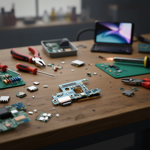 Placa de Puerto de Carga con Conector de Micrófono para Samsung Galaxy Note 10 Plus, Pieza de Reparación - Product Image 3