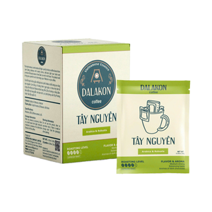 Café Molido Dalakon Tay Nguyen de Alta Calidad, 250g, Tueste Italiano, Sabor Suave Premium, Espresso 50% Arábica, en Bolsa - Product Image 2