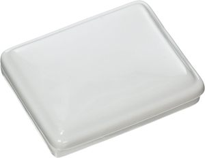 <span class=keywords><strong>Palette</strong></span> de peinture en céramique rectangulaire blanche, 12 compartiments, mini <span class=keywords><strong>palette</strong></span> de mélange en <span class=keywords><strong>porcelaine</strong></span> avec couvercle pour <span class=keywords><strong>aquarelle</strong></span> et gouache - Product Image 3