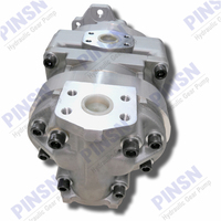 Pompe hydraulique à engrenages PINSN 705-53-42010 pour chargeuse sur pneus WA600-3/WA600-3D en alliage d'aluminium 7055342010 SAR125+125 en stock