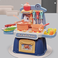 Enfants jouet cuisine 26 pièces accessoires jouets cuisine jouets cuisine jeu ensemble avec son et lumières
