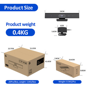เว็บแคมประชุม 2K HD พร้อมไมโครโฟน 3M สำหรับการประชุมทางไกล การเจรจาธุรกิจ และการฝึกอบรมในสำนักงานขนาดเล็ก - Product Image 6