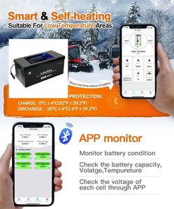 12v 400ah LiFePo4 batterie 24V 100ah 150ah 300ah lifepo4 batterie de stockage d'énergie pour système solaire domestique - Product Image 6