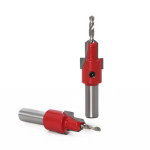 Broca avellanadora tipo aeronáutico para carpintería, abridor de orificios, broca para tornillos autorroscantes con cono para orificios - Product Image 4