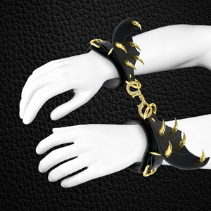 Kelepçe Yarasa Kanatları Kölelik Oyunu Bağlı Eller Sadomasokizm Eğlenceli SM Eğitimi Esaret Çift Yetişkin Seks Oyuncakları Toptan - Product Image 1