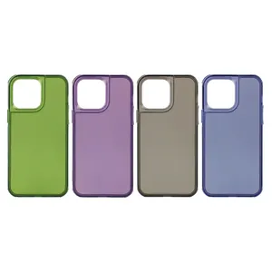 2.5mm Thick TPU Transparent Cell Phone Case for iPhone Samsung Motorola