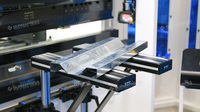 Máquina de Doblado de 7+1 Ejes con Controlador DELEM DS69S, Freno de Prensa, Programación 3D, Programación Fuera de Línea