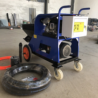 Machine à pulvériser du mortier modèle 311, directement de l'usine, 380V/220V, pulvérisateur de ciment multifonction, boîte de vitesses, utilisation en construction, trémie de 50L