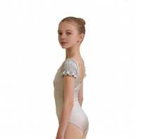 Costume de jazz à manches longues en tissu spandex pour filles