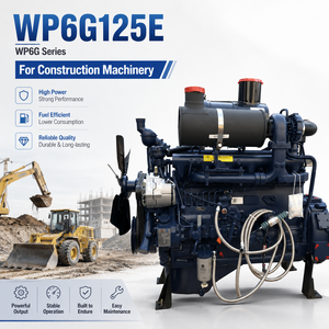 Moteur <span class=keywords><strong>diesel</strong></span> SCDC Weichai WP6G125E331 125 CV 92 kW/2300 tr/min pour machines de construction industrielles, chargeuses 3T - Product Image 2