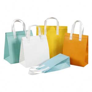 Sacs isothermes écologiques personnalisés en tissu non tissé imperméable pour l'emballage alimentaire - Product Image 2