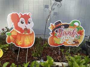 UV Protected Non-Deformable 18x24 Double Sided Yard Signs with H-Stand for Indoor & Lifestyle Interior Design Promotion - Product Image 4