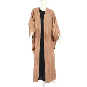 Прямая продажа, модное креативное платье Абая с длинным рукавом в мусульманском стиле, элегантное мусульманское платье