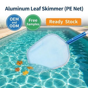 Épuisette à feuilles en aluminium <span class=keywords><strong>Jackbo</strong></span> Premium pour piscines hors sol - Outil de nettoyage de piscine écologique - Product Image 2