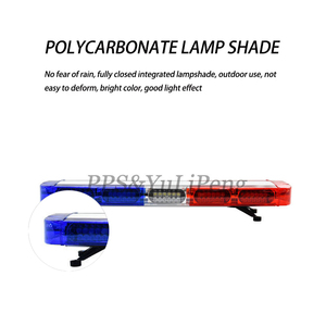 Barra de luz de advertencia de emergencia LED 12V-24V 48 "rojo azul blanco intermitente faro raíz luz superior para remolque camión ambulancia grúa Wrecker - Product Image 6