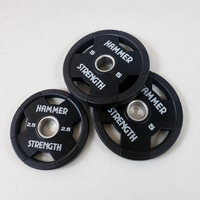Plaques de musculation en caoutchouc de compétition personnalisées de haute qualité pour l'entraînement de force – Vente en gros