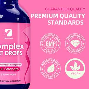 Gouttes diététiques complexes personnalisées pour femmes et hommes, gouttes diététiques ultra-puissantes pour maigrir, soutient la gestion du poids - Product Image 5