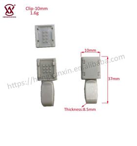 IDバッジプラスチックフック10mm 15mm 20mmストラップアクセサリーPOM高品質材料ランヤード固定プラスチックフック - Product Image 3