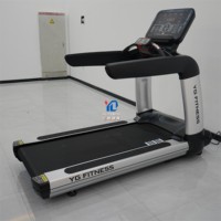 Tapis roulant motorisé de luxe YG Fitness YG-T016 avec écran LED - Équipement de cardio-training robuste pour salle de sport