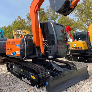 Mini excavadora japonesa HITACHI ZX70 usada, Zaxis 70 de 7 toneladas con motor Isuzu, tipo móvil sobre orugas - Product Image 1