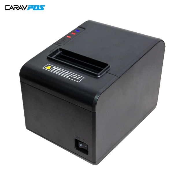 High Speed Thermal Receipt Printer Includes Automatic Paper Cutting 80mm Printing Low Noise Small Size QR Code POS Printers