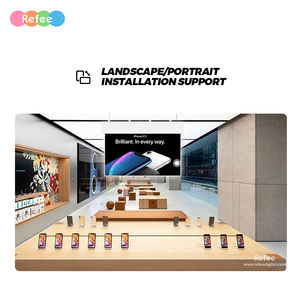 Pantalla LCD Ultra Delgada de 43/55 Pulgadas con Doble Pantalla, Señalización Digital Android con Resolución 4K para Tiendas Minoristas, Centros Comerciales, Gráficos y Animaciones - Product Image 5