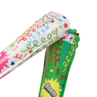 Confettis métalliques en feuille pour feux d'artifice portatifs pour mariages, anniversaires, Nouvel An, remises de diplômes, enterrements de vie de jeune fille - Jouets gonflables automatiques