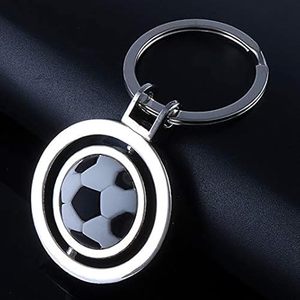 Mini Portachiavi a Forma di Pallone da Calcio, Ciondolo per Zaino, Anello Portachiavi, Piccolo Pendente, Regalo per Uomini, Donne, Ragazzi e Ragazze - Product Image 3
