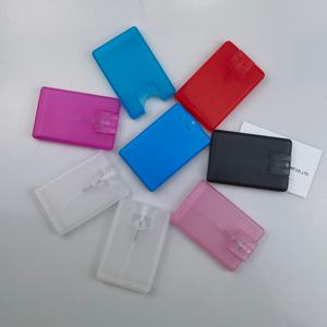 ขวดน้ำหอมพลาสติกแบบพกพาขนาด 20 มล. พร้อมหัวฉีดแบบบัตรเครดิตสำหรับเจลแอลกอฮอล์ล้างมือ มีสินค้าในสต็อก - Product Image 4