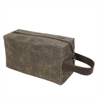 Sac à Dos Organisateur de Toilette de Voyage Personnalisé Étanche Rasage Dopp Kit Sac Accessoires avec Pochette à Fermeture Éclair Article Promotionnel pour Homme