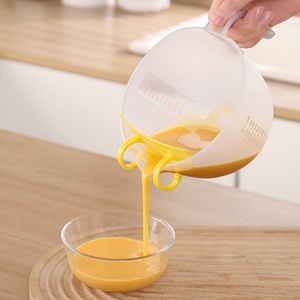 Kitchen Measuring Cup with Filter Screen <b>Egg</b> Beater Fruit Washing Basket Kitchenware Essential <b>Egg</b> Tools - Product Image 6