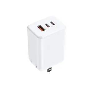 Hot Selling Hot Sale World Plug Fast Charge Travel US Plug 65W USB-C Type C PD Wall Charger