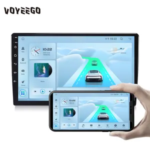 Voyeego araç DVD oynatıcı oyuncu 9/10 inç özel ucuz iyi fiyat araba dokunmatik ekran Dashboard GPS Stereo radyo navigasyon sistemi ses