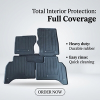 Superbe réduction, tapis de sol de voiture de luxe en PVC 3 pièces, 10 mm d'épaisseur, adaptés aux Land Rover Range Rover L405 2013-2021