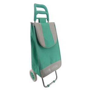 New New Rau mua sắm Xe đẩy túi có thể gập lại Giỏ mua hàng với bánh xe cho cửa hàng tạp hóa - Product Image 3