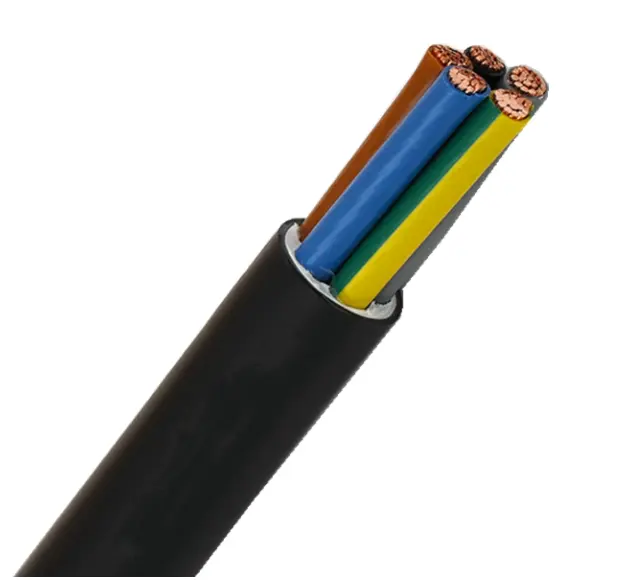 0.6/1kV Multi-core cables PVC insulated unarmoured with copper conductor PVC Copper Cable 4x50