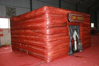 WINSUN Pista de Obstáculos Inflable para Niños y Sala de Escape - Certificación CE, PVC Impermeable, Ignífugo y Sin Plomo, Capacidad de 300 kg