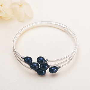 Pulsera de Perlas Enrolladas de Estilo Retro Hecha a Mano en Zhuji, Diseño Étnico, Accesorio Único de Estilo Retro - Product Image 2