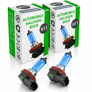 Bombilla Halógena H11 12V 55W de Vidrio de Cuarzo, Calidad OEM, Repuesto para Faros Delanteros de Automóviles, Larga Duración, Luz Blanca Cálida para Autos, SUV y Camionetas - Product Image 6