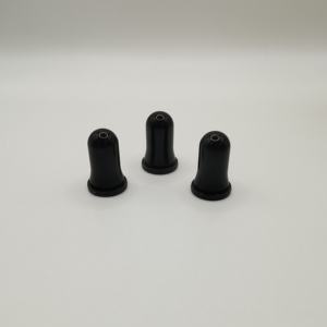 Gotero de Goma Negro Brillante de 18 mm con Boquilla - Product Image 6