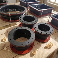 Compensateur à soufflet en caoutchouc à bride de type CR pour unité offshore